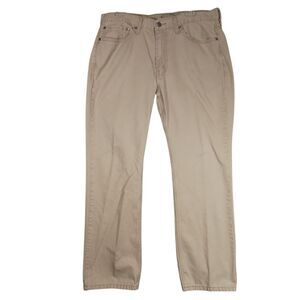 Levi's 514 Jeans Mens 36x30‎ Actual (36x29) Straight Fit 5-Pocket Pants Tan